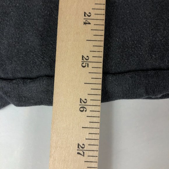 Vintage 1984 The Three Stooges Shirt Mens Medium Grey Graphic Print Short Sleeve - Picture 11 of 12